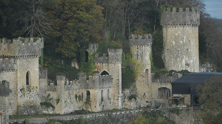Schloss Gwrych ist schaurig-schön - und Austragungsort des britischen Dschungelcamps.