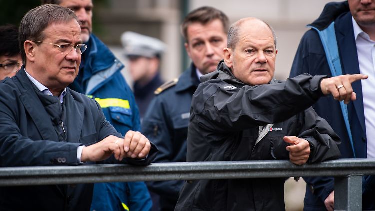 "Das, was man mit Geld in Ordnung bringen kann, das werden wir mit Geld in Ordnung bringen", verspricht Finanzminister Scholz.