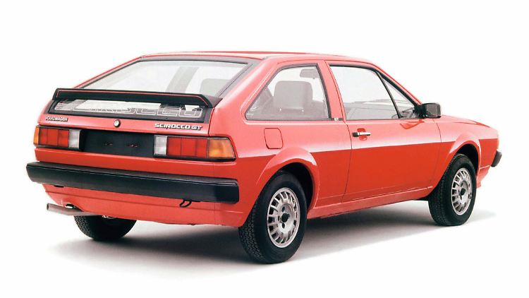 Das Design des Scirocco II stammt nicht mehr von Giugiaro, sondern aus dem Wolfsburger Designstudio.