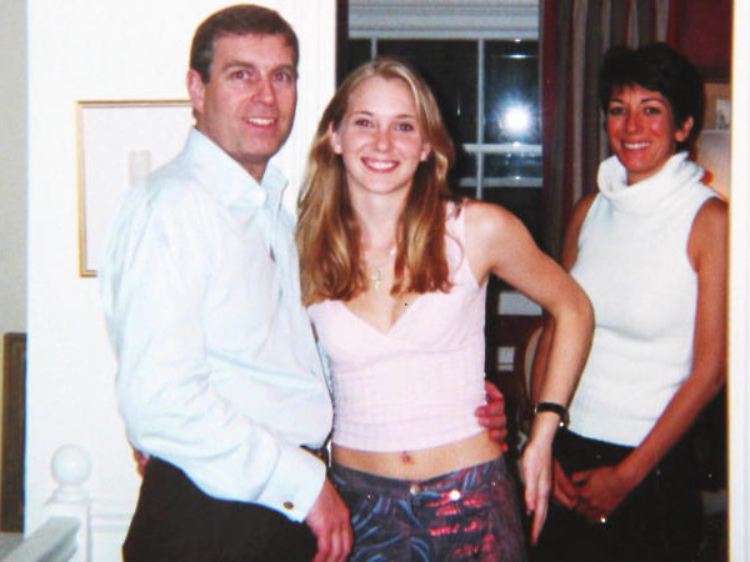 Prinz Andrew, Virginia Giuffre und Ghislaine Maxwell