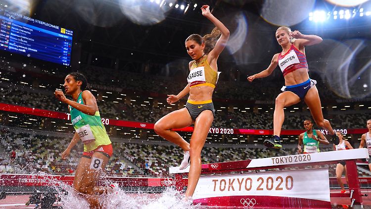 Tolles Rennen, leider keine Medaille: Gesa Krause wird Fünfte in Tokio.