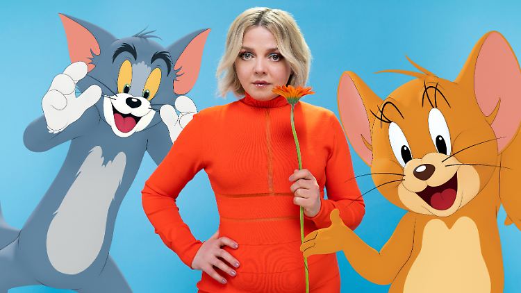 Das Kino bringt sie zusammen: Tom, Jerry und Annett Louisan.