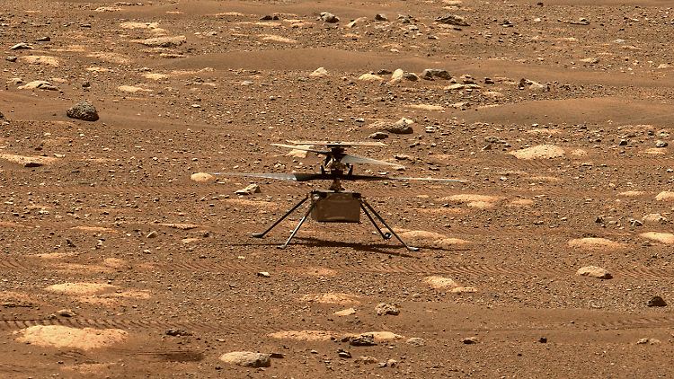 "Ingenuity" soll den Mars aus der Luft erkunden.
