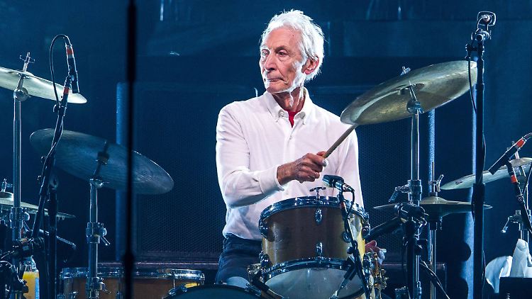Der Gentleman bei den Stones: Charlie Watts.