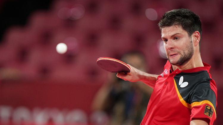 Selbstbewusster Außenseiter: Dimitrij Ovtcharov und die deutsche Tischtennismannschaft.