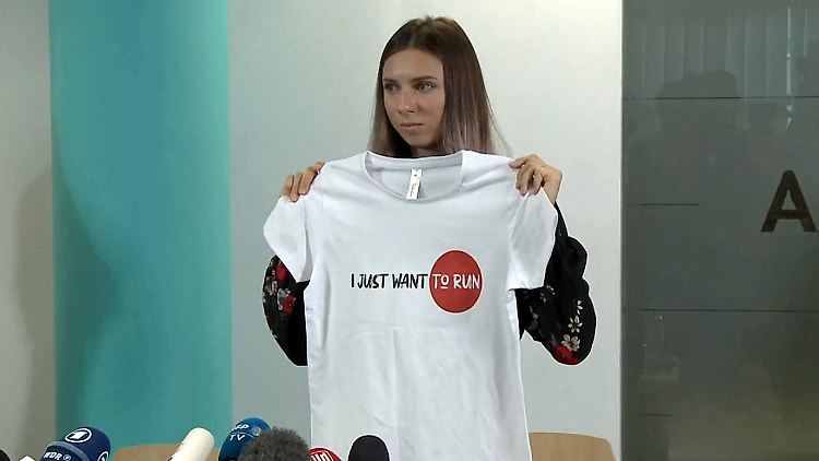 Timanowskaja will nur sprinten, doch ihre Herkunft verkompliziert die Situation. 