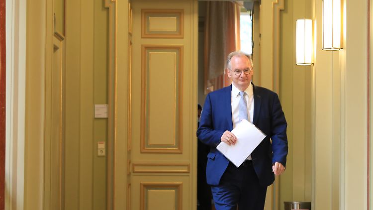 Haseloff äußerte sich am Mittag zum Urteil des Bundesverfassungsgerichtes. 
