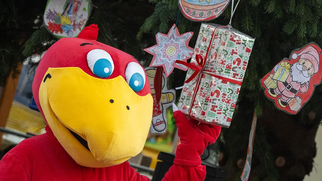 Grypsi-schmueckt-den-Weihnachtsbaum-in-Greifswald