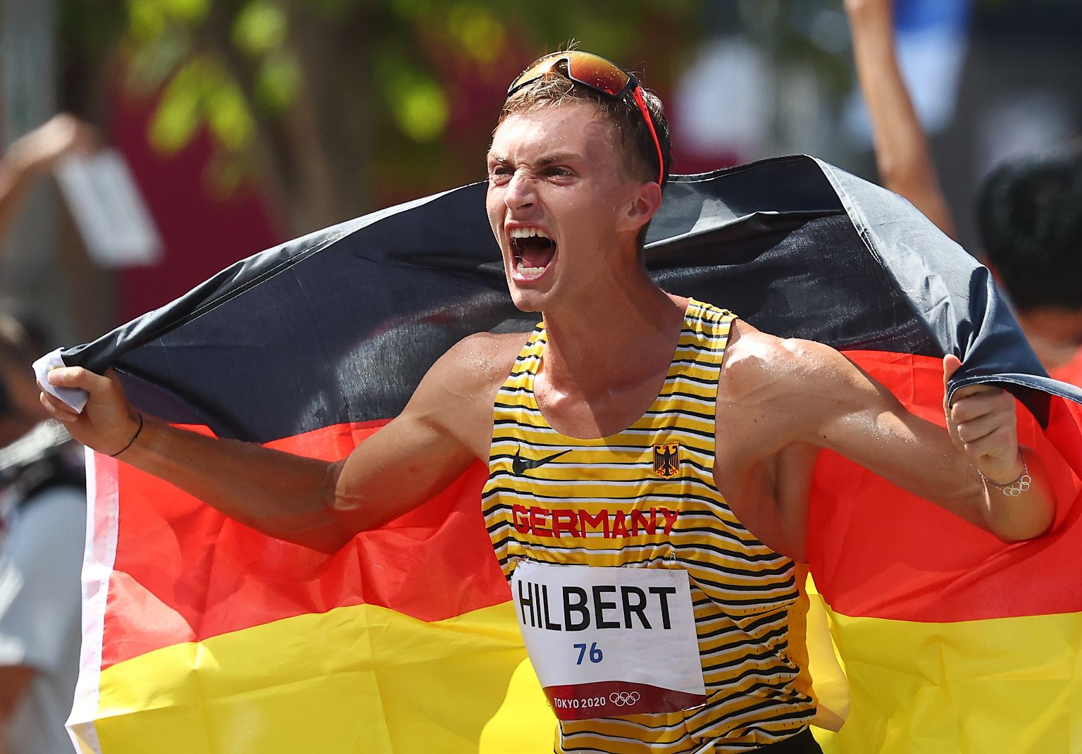 Für eine Sensation sorgt am 14. Tag der Olympischen Spiele von Tokio ...