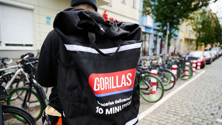 Lebensmittel in nur 10 Minuten - das ist das Versprechen von Gorillas.