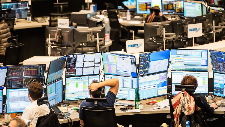 An der Börse kamen die Zahlen gut an.