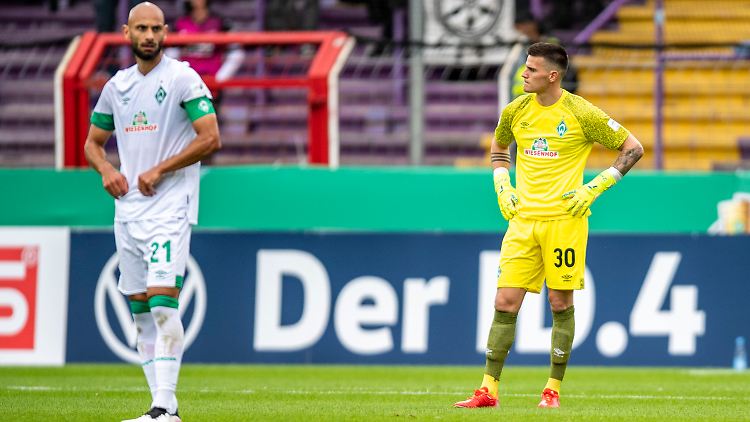 Jetzt läuft es nicht einmal mehr im Pokal für Werder.