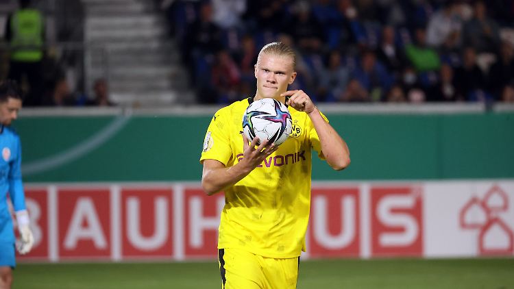 Völlig entschlossen: Erling Haaland!