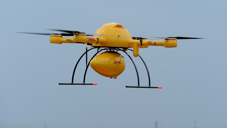 Mit dem "Paketkopter" hat DHL neue Arten der Zustellung getestet.