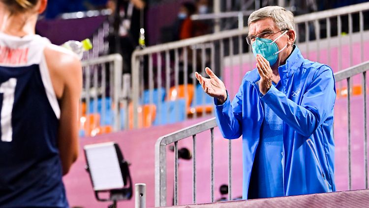Thomas Bach freut sich über Applaus, Kritik mag er weniger.