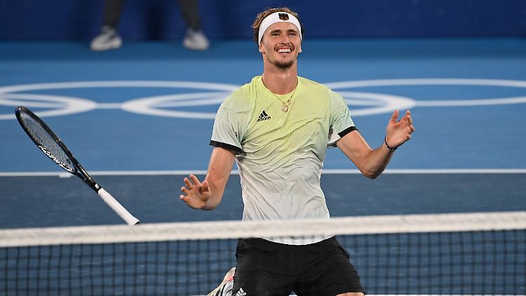 Für Zverev ging mit dem Olympiasieg ein Traum in Erfüllung.