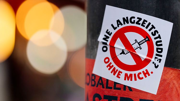Rund 40 Prozent der Ungeimpften wollen sich keinesfalls impfen lassen.