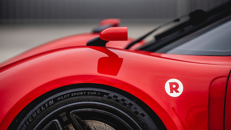 Die Außenspiegel des Radford Lotus Type 62-2 sind kamarabasiert und übertragen ihr Bild auf einen Monitor im Innenraum.