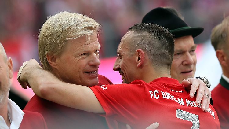 Oliver Kahn und Franck Ribéry haben ihre gemeinsame Zeit beim FC Bayern hinter sich.