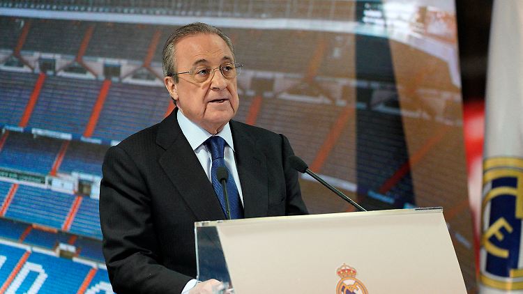 Florentino Perez, der streitbare Präsident von Real Madrid.