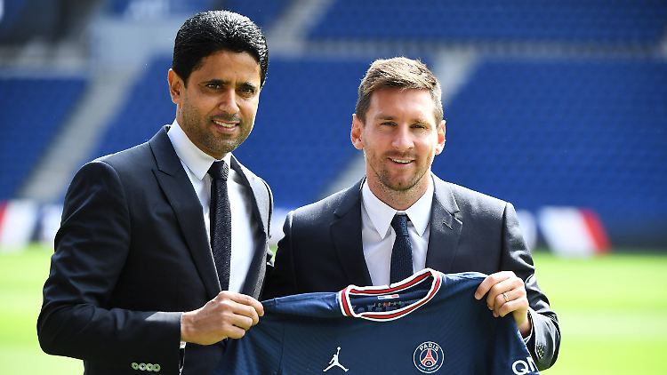 Lionel Messi ist angekommen. PSG-Boss Nasser Al-Khelaifi ist aber nicht alle Sorgen los.