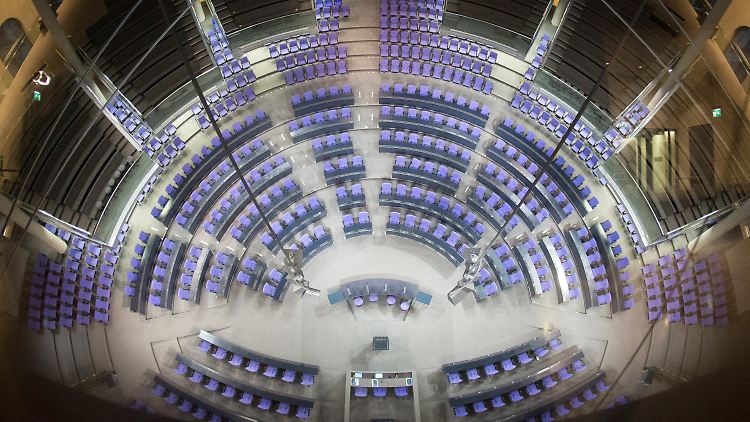 Zu voll, zu teuer, zu langsam - der deutsche Bundestag.