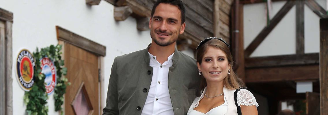 Ein Bild aus glücklichen Tagen: Mats und Cathy Hummels.