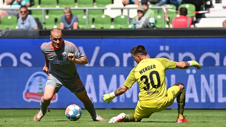 Der SV Werder hatte dem SC Paderborn nur ganz wenig entgegenzusetzen.