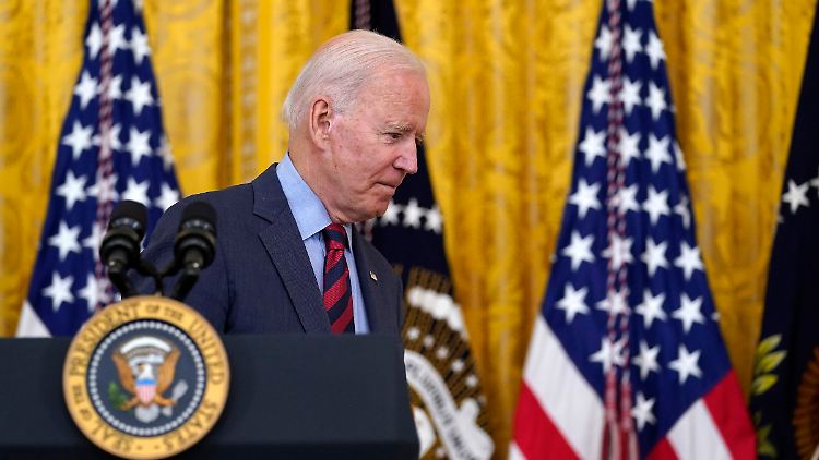 US-Präsident Biden steht wegen der überhasteten Evakuierung Kabuls in der Kritik.  