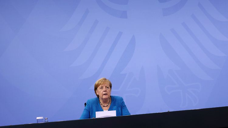 Merkel macht deutlich, dass die Möglichkeiten der Bundeswehr vom Einsatz des US-Militärs abhängen.