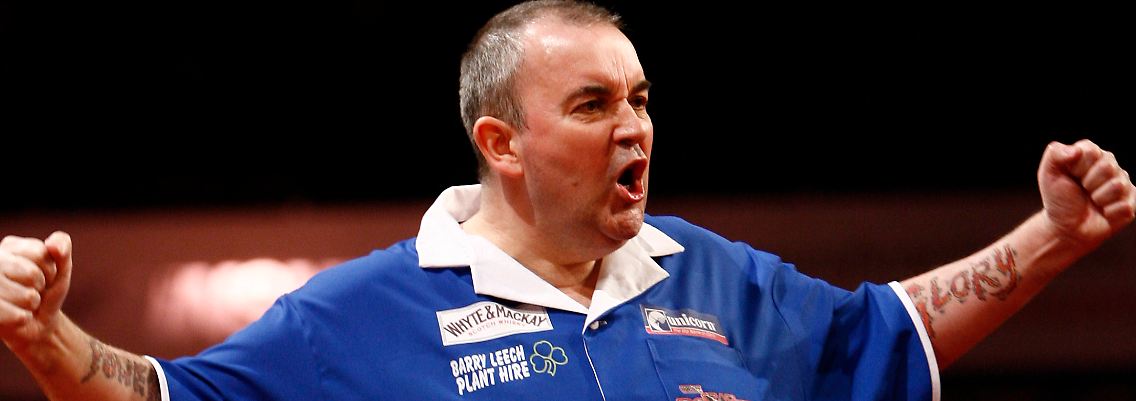 Legende mit Sehschwäche: Phil Taylor.