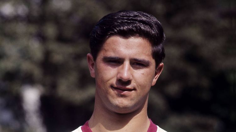 Der junge Gerd Müller im August 1965.