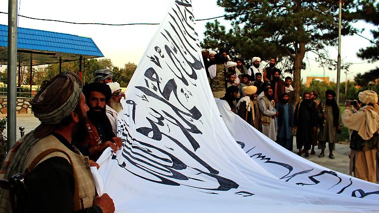 Die Taliban auf ihrem Siegeszug durch Afghanistan - hier in der Provinz Gasni.