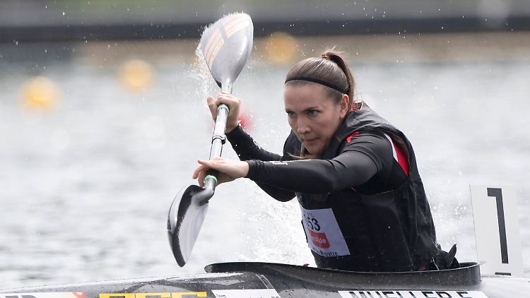 Edina Müller peilt ihre dritte Olympia-Medaille an.