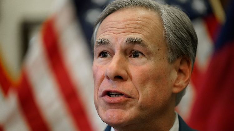 Greg Abbott befindet sich nach seiner Infektion in Selbstisolation. 