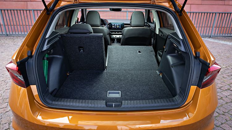 Mit 380 bis 1190 Liter Kofferraumvolumen hat der Skoda Fabia den größten Stauraum seiner Klasse.