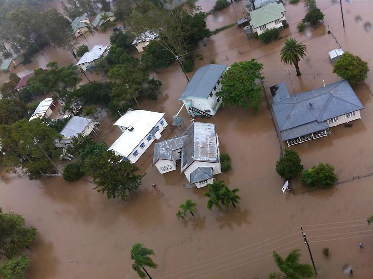 Seit Weihnachten steht die Hälfte des Bundesstaates Queensland unter Wasser.