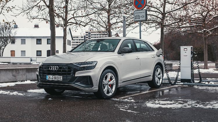 Der Audi Q8 TFSIe gehört mit 40 Kilometern rein elektrischer Reichweite zu den Streichkandidaten.