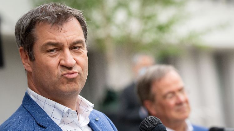 Weiß Söder, weshalb er gegen Laschet stichelt?