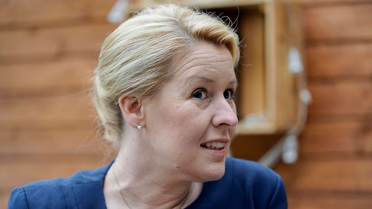 Sie will Berlins Bürgermeisterin werden: Franziska Giffey.
