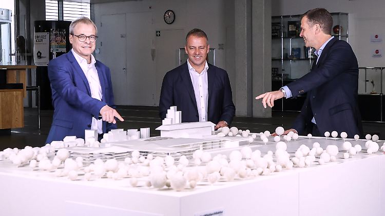 Peter Peters (l.) ist aktuell DFB-Interims-Co-Präsident.