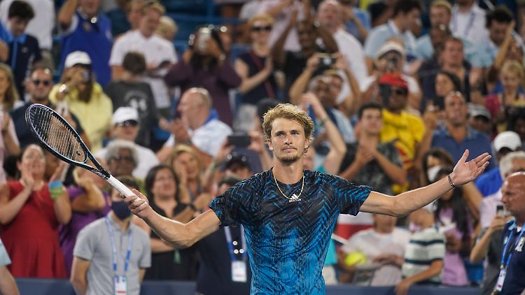 Was will man machen? Alexander Zverev ist derzeit offenbar unschlagbar.