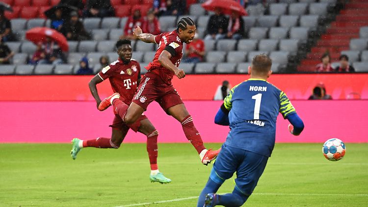 Serge Gnabry traf zweimal für den FC Bayern.