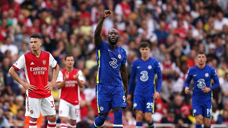 Ein mächtiges "Puzzleteil": Romelu Lukaku ist eine Naturgewalt. Und das neuerdings in Diensten des FC Chelsea.