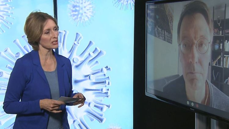 Doro Steitz und Karl Lauterbach im Gespräch: Der SPD-Gesundheitspolitiker sieht derzeit keine Begründung für eine breite Verteilung der Drittimpfung.