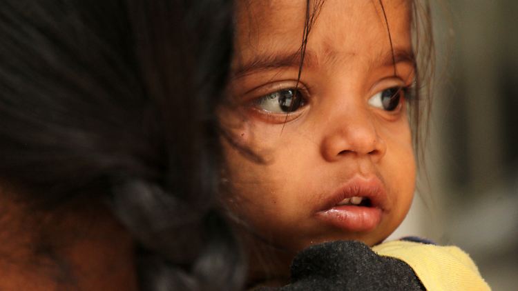 Den Berechnungen zufolge, sind vor allem Babys in Indien betroffen.