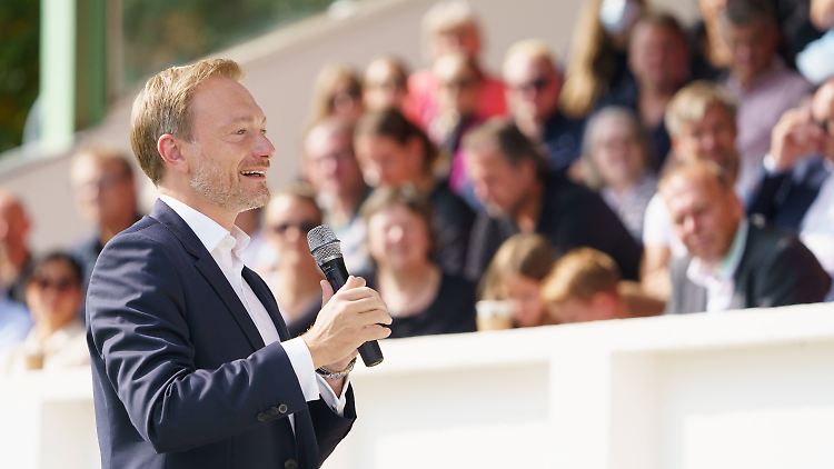 Hat kurz vor der Wahl gut Lachen: Christian Lindner.
