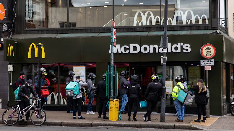 Für Milchshakes braucht man in London gar nicht erst anstehen - die gibt es zurzeit nicht.