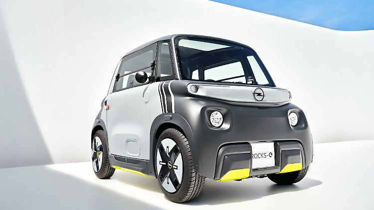 Während der Citroën Ami den smarten Stadtburschen gibt, macht der Opel Rocks-e den Harten.
