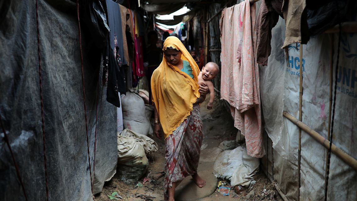 Hier leben mehr als 730.000 Angehörige der Volksgruppe Rohingya. Sie wurden aus Myanmar vertrieben.
